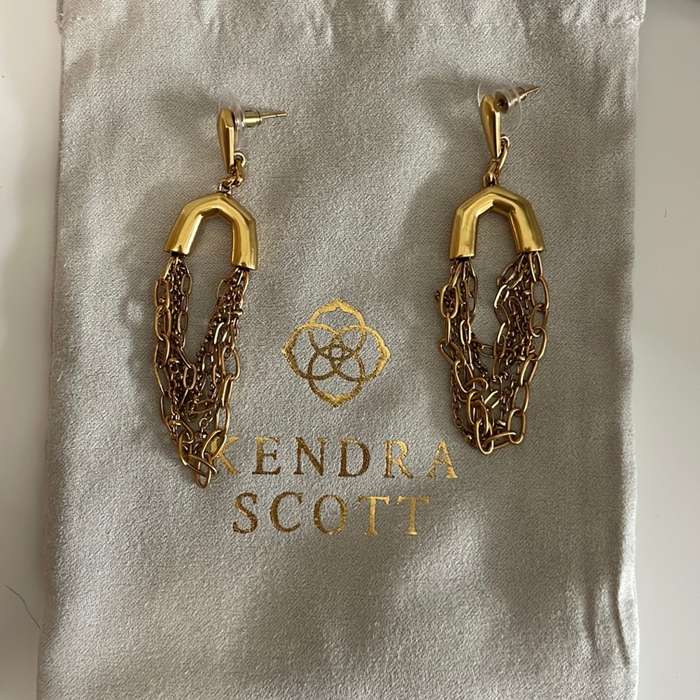 Kendra Scott Gold Earrings